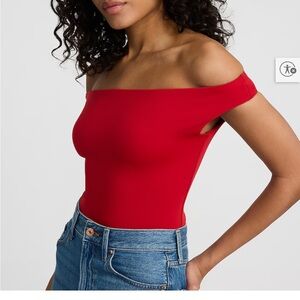 Body Contour High Compression Off The Shoulder Bodysuit